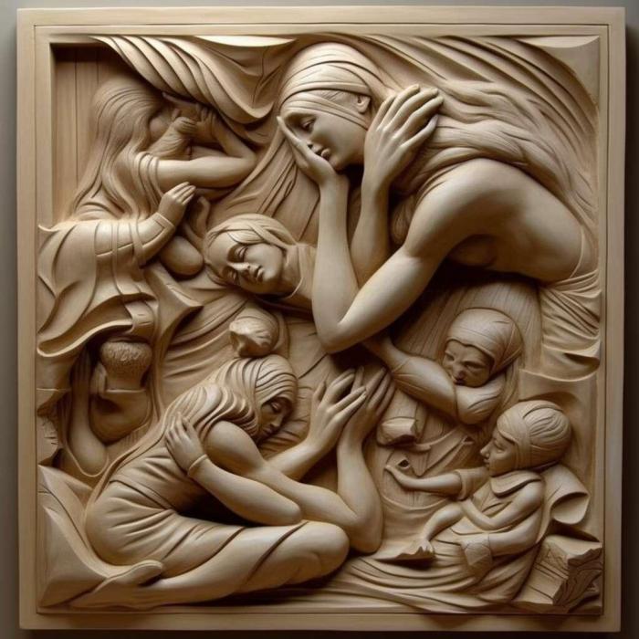 نموذج ثلاثي الأبعاد لآلة CNC 3D Art 